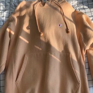 Yellow oversized champion sweater